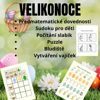 VELIKONOCE- pracovní listy