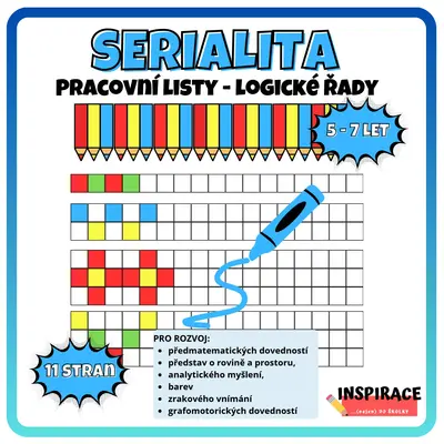 SERIALITA /POSLOUPNOST (pracovní listy)