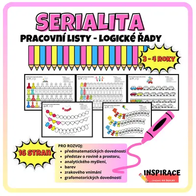 Obrázková SERIALITA /POSLOUPNOST (pracovní listy)