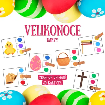 VELIKONOCE - barvy