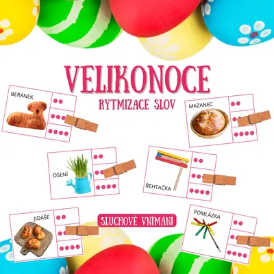 VELIKONOCE - rytmizace slov