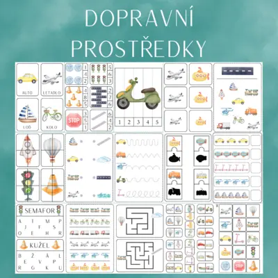 DOPRAVNÍ PROSTŘEDKY - AKTIVITY