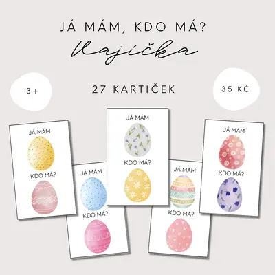 Já mám, kdo má? - velikonoční vajíčka