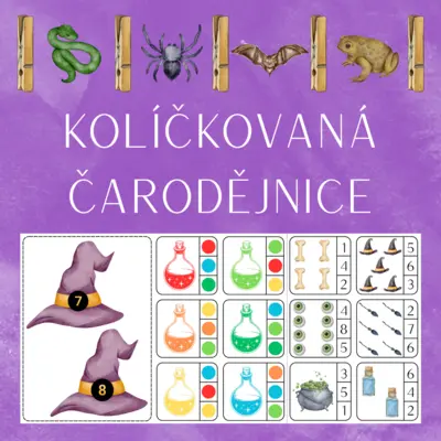 KOLÍČKOVANÁ ČARODĚJNICE