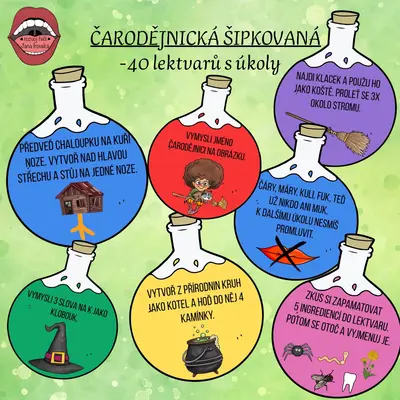 ČARODĚJNICKÁ ŠIPKOVANÁ