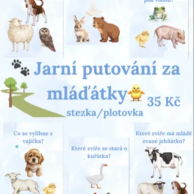 🐣🐾 Jarní putování za mláďátky 🐾