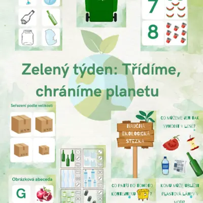 ♻️ ZELENÝ TÝDEN: TŘÍDÍME, CHRÁNÍME PLANETU 🌎 🌿 