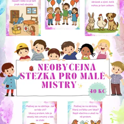 🎒✨ Neobyčejná stezka pro malé mistry ✨🎒 