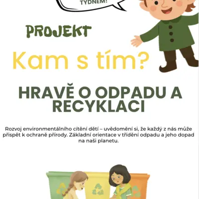 Třídíme odpad - recyklace (Den Země)