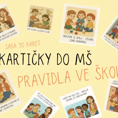 Pravidla v MŠ - adaptace, školka