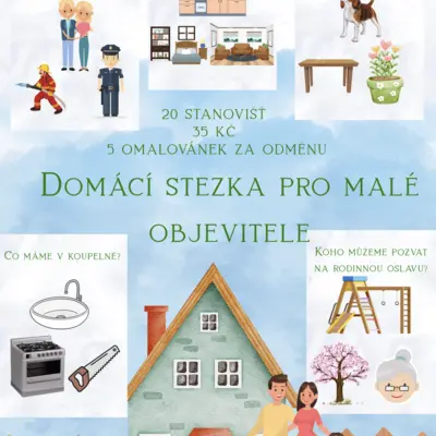 🏡✨ Stezka Rodina a domácnost – poznávej, hledej, bav se! ✨🏡