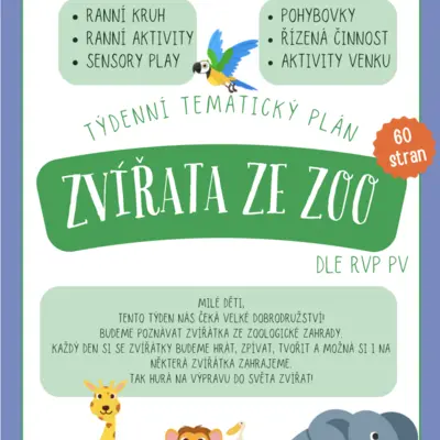Zvířátka ze ZOO (exotická zvířata)