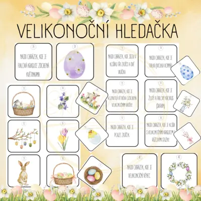 VELIKONOČNÍ HLEDAČKA