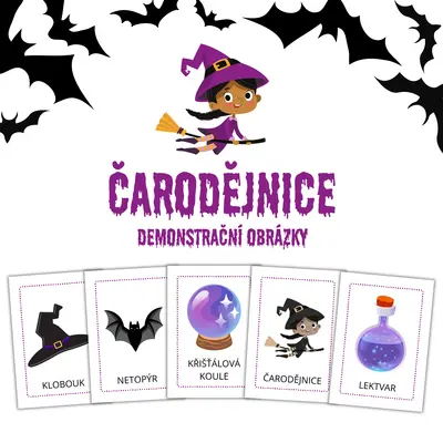 ČARODĚJNICE - demonstrační obrázky