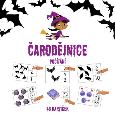 ČARODĚJNICE - počítání