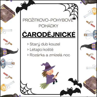 Čarodějnické prožitkovo-pohybové pohádky