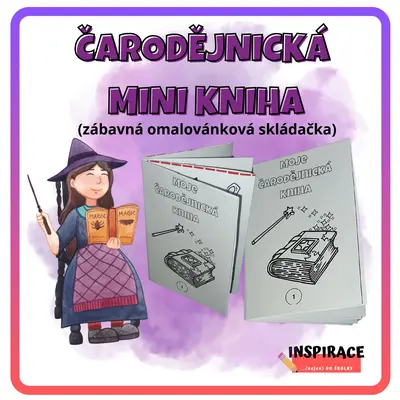 Čarodějnická mini kniha