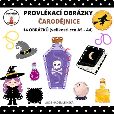 PROVLÉKACÍ OBRÁZKY ČARODĚJNICE