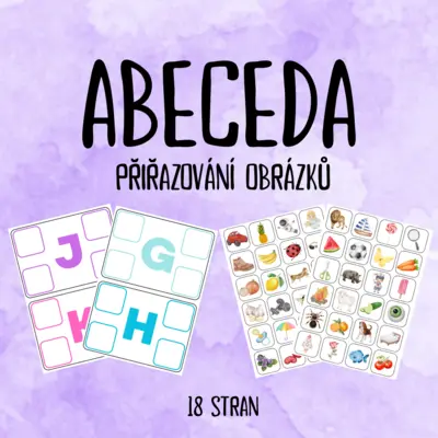 ABECEDA - PŘIŘAZOVÁNÍ OBRÁZKŮ