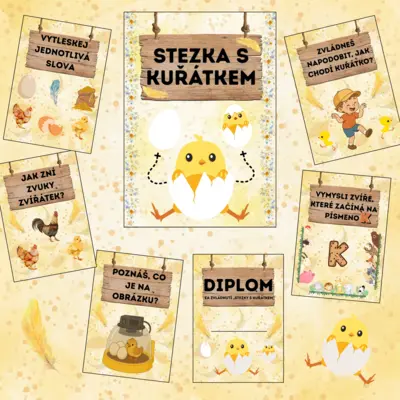 🐥🐣STEZKA S KUŘÁTKEM🐥🐣