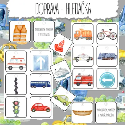 DOPRAVA - HLEDAČKA