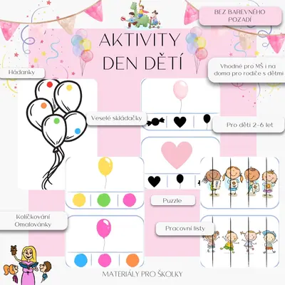 Den dětí - aktivity