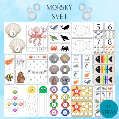 MOŘSKÝ SVĚT - AKTIVITY
