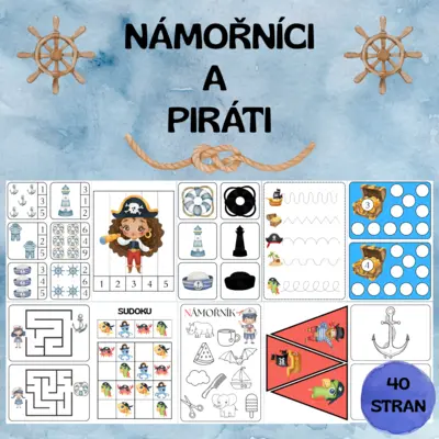 NÁMOŘNÍCI A PIRÁTI - AKTIVITY