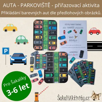  AUTA - PARKOVIŠTĚ - přiřazovací aktivita 