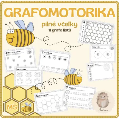 GRAFOMOTORIKA VČELY 