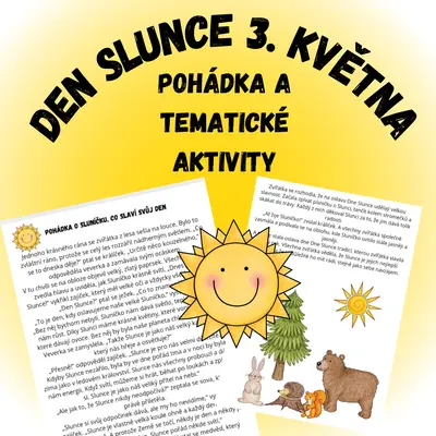 Den Slunce 3. května - pohádka a tematické aktivity