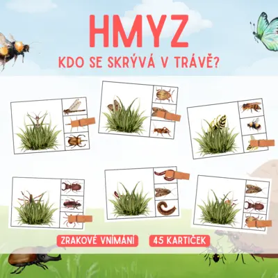 HMYZ - Kdo se skrývá v trávě?