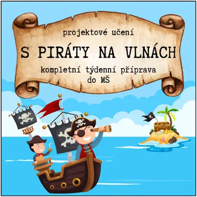 S piráty na vlnách - kompletní týdenní příprava do MŠ
