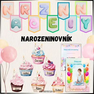 Narozeninovník - Muffiny
