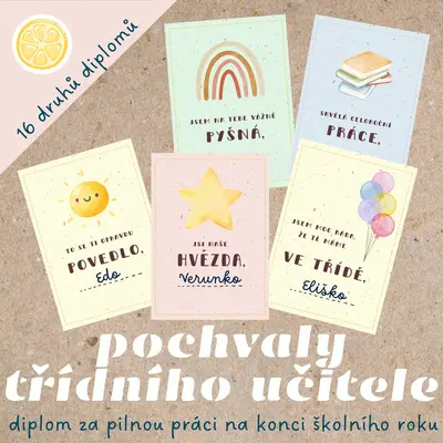 Pochvaly třídního učitele