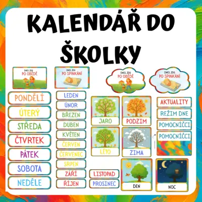 Kalendář do školky