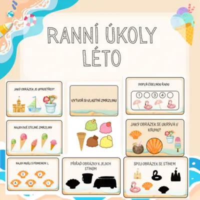 Ranní úkoly - Léto