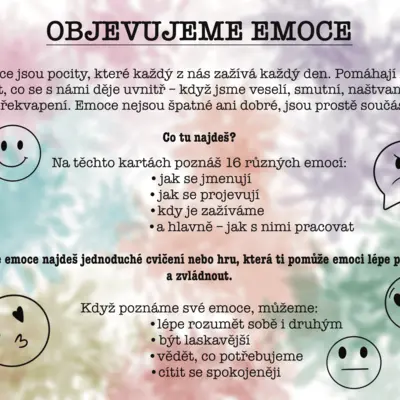 Objevujeme emoce ♥️