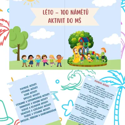 Léto - 100 námětů aktivit do MŠ