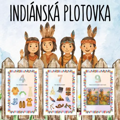 Indiánská plotovka/stezka