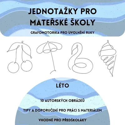 Jednotažky pro mateřské školy - léto