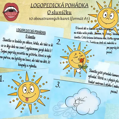 LOGOPEDICKÁ POHÁDKA-O SLUNÍČKU