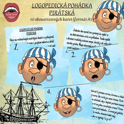 LOGOPEDICKÁ POHÁDKA: PIRÁTSKÁ