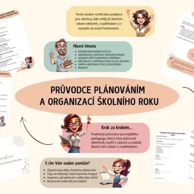 Průvodce - učitelky MŠ (plánování, organizace)