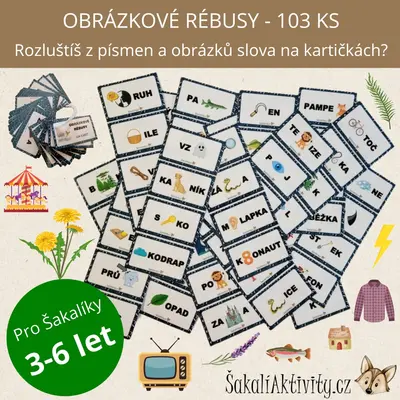 OBRÁZKOVÉ RÉBUSY - 103ks