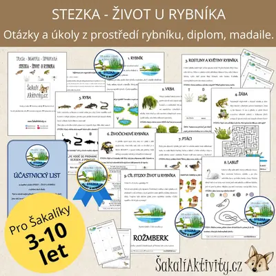  Šakalíkova trasa - STEZKA - ŽIVOT U RYBNÍKA 