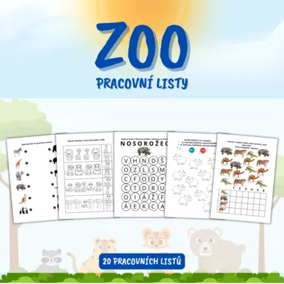 ZOO - pracovní listy