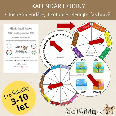  KALENDÁŘ - HODINY 