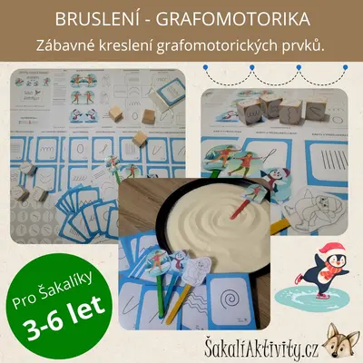  BRUSLENÍ - grafomotorické cvičení 