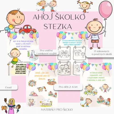Ahoj školko - stezka